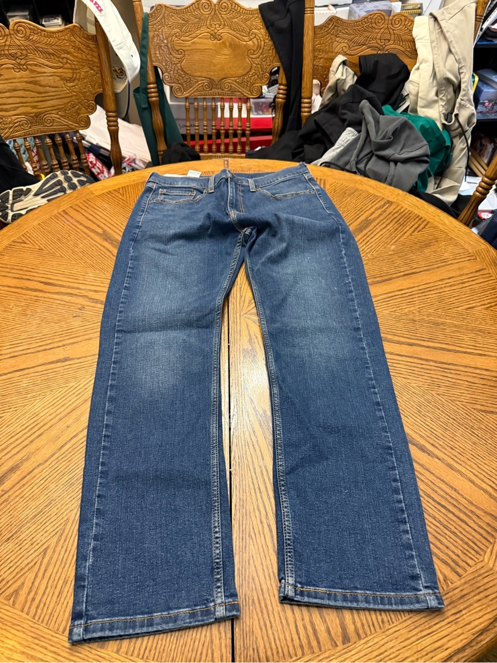 Levi's Men's Straight Jeans in Blue Denim